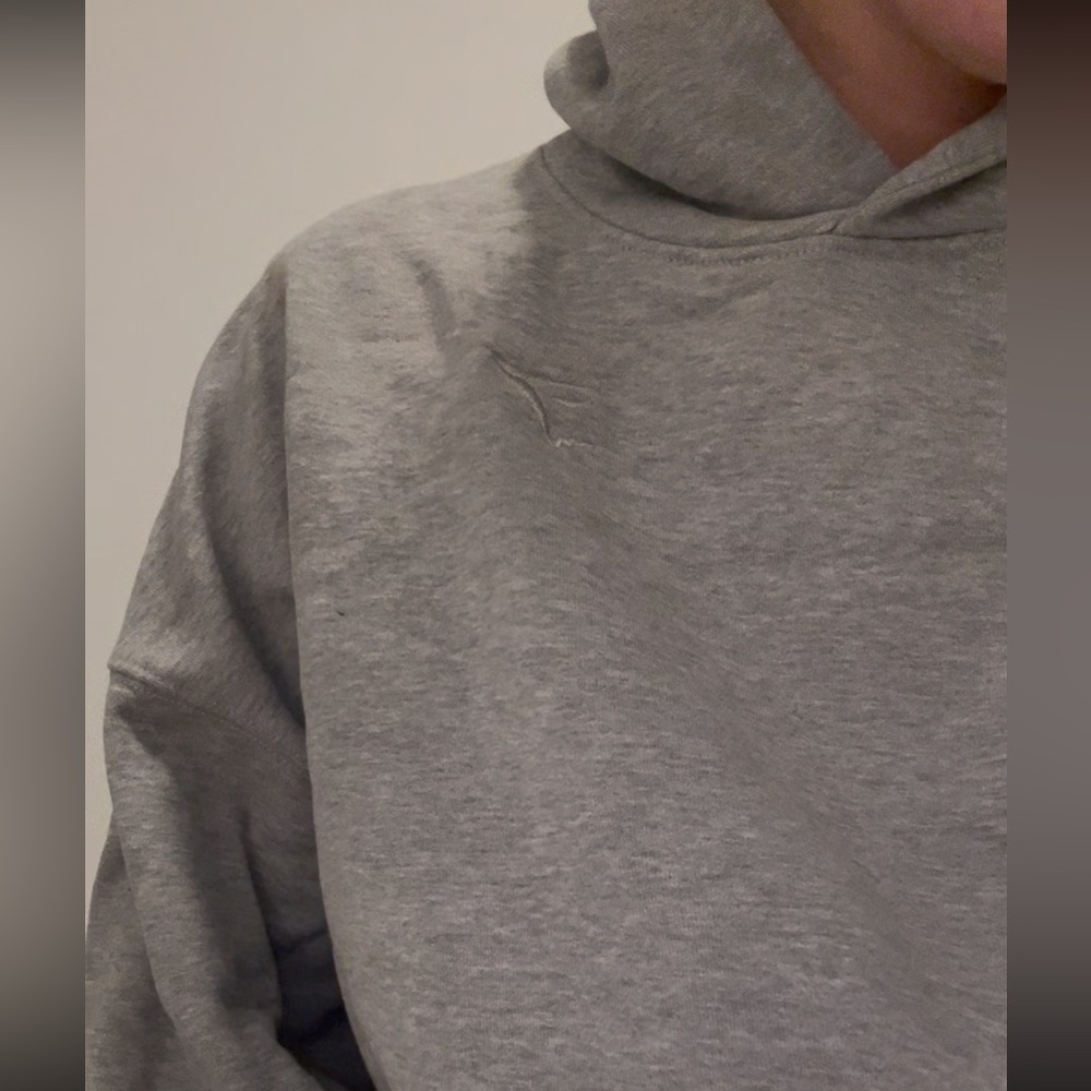 Gymshark Light Gray Hoodie